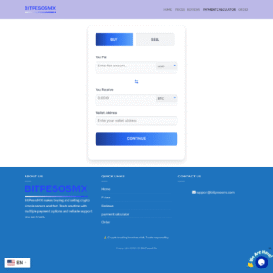 BitPesosMx Payment Calculator